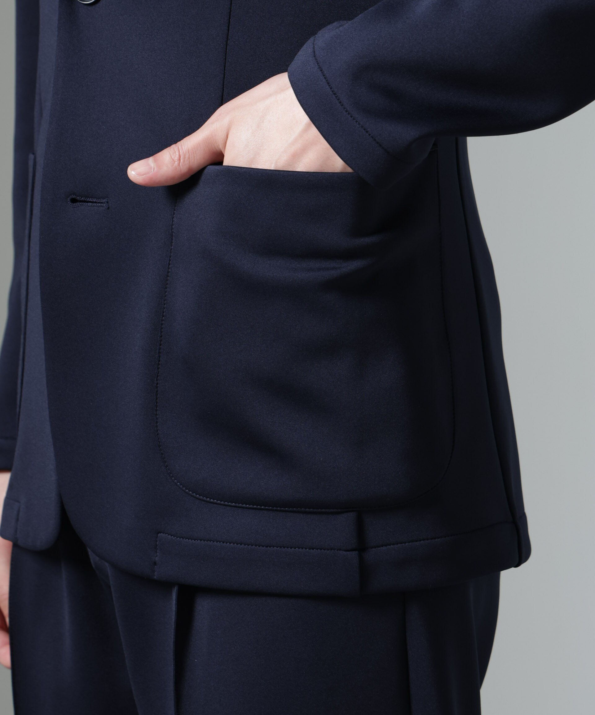 NANO universe｜コンフォータブルストレッチセットアップ 24AW