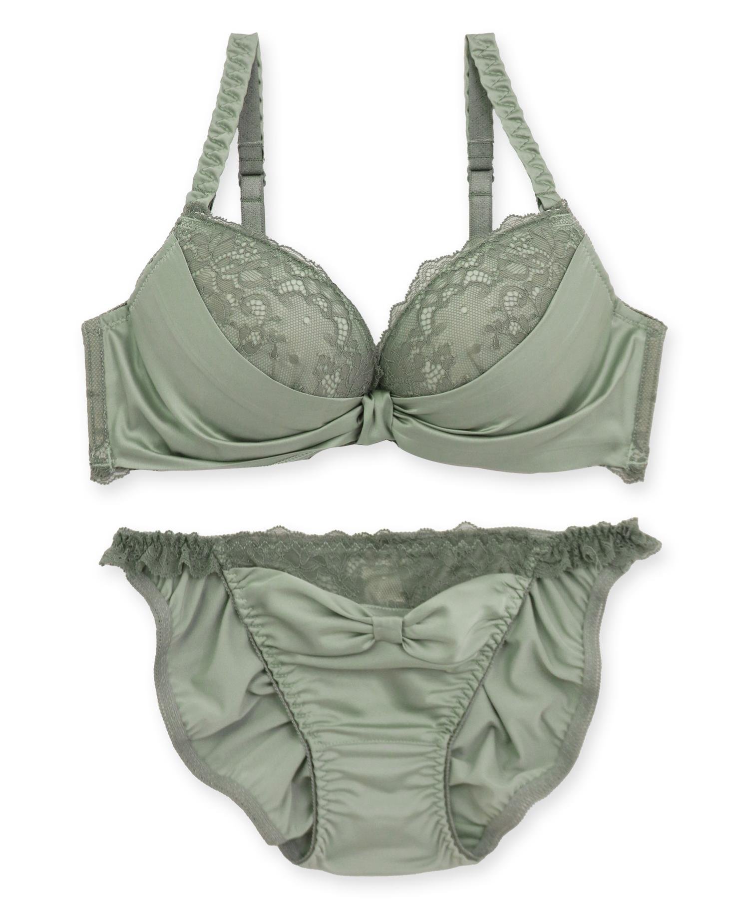 fran de lingerie｜人気のふわ盛シリーズ ミルキーなサテン生地と