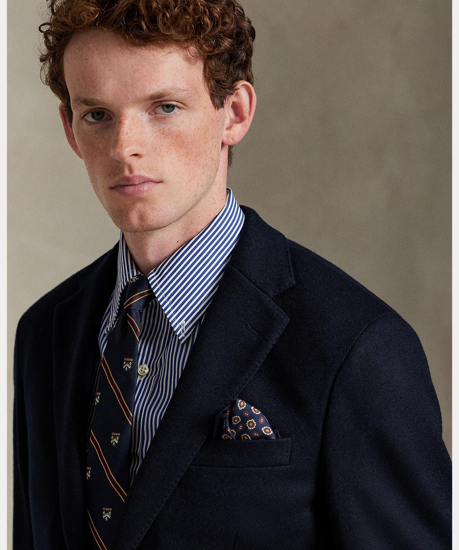 RALPH LAUREN｜Polo ソフト モダン ニット フランネル ジャケット