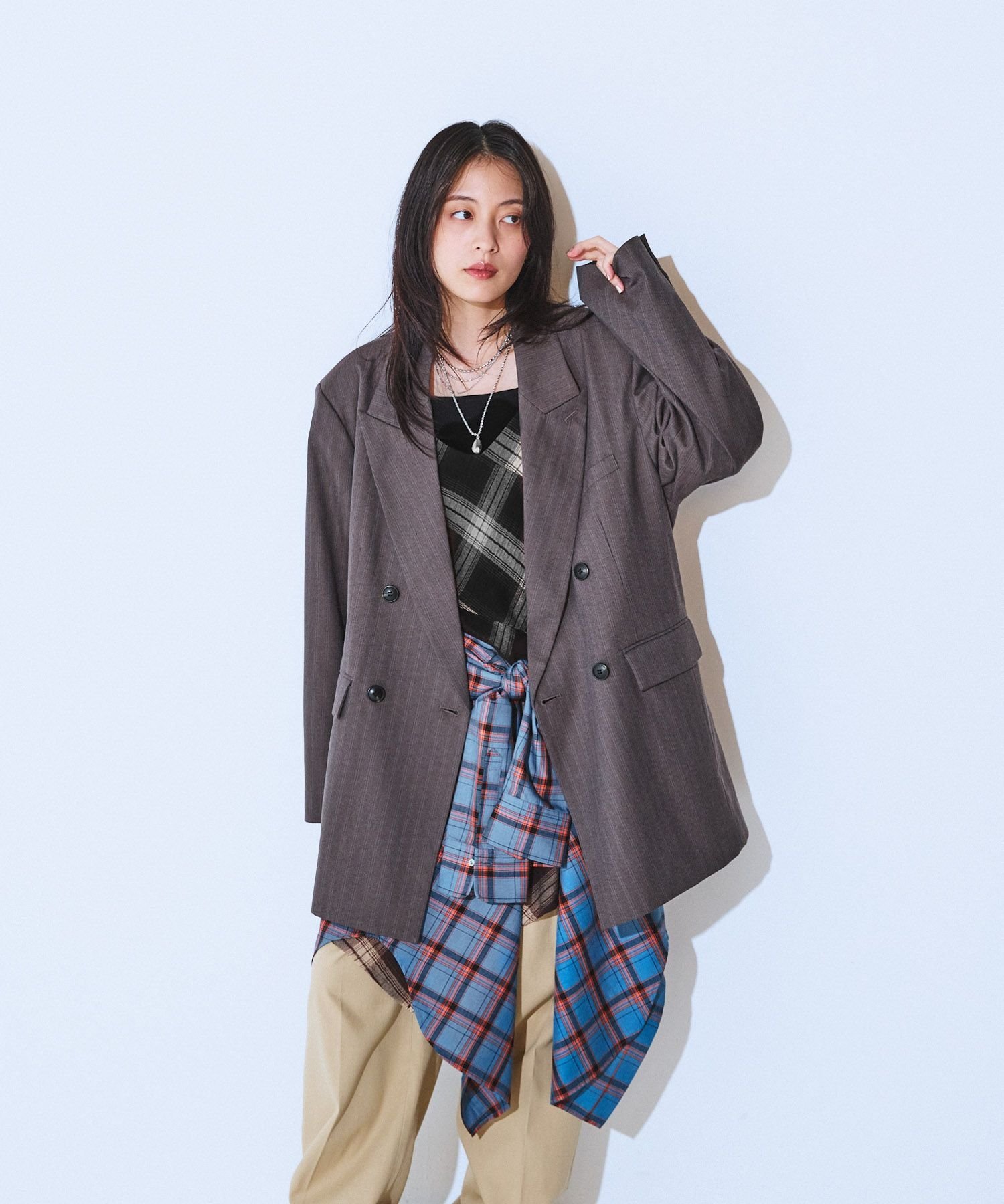 JEANASIS｜サキソニーパワショルジャケット | Rakuten Fashion(楽天