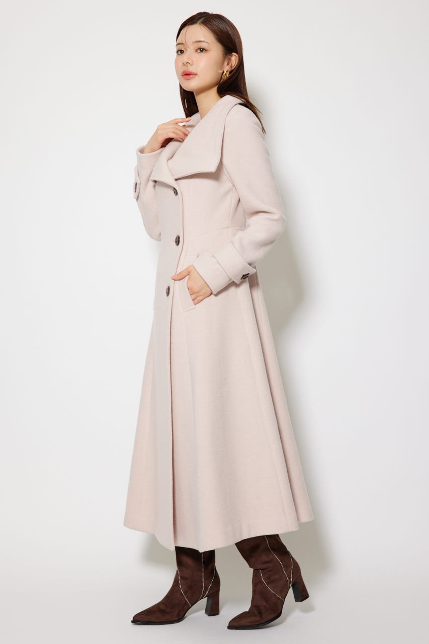 rienda｜25オーバーネックシンデレララインコート | Rakuten Fashion