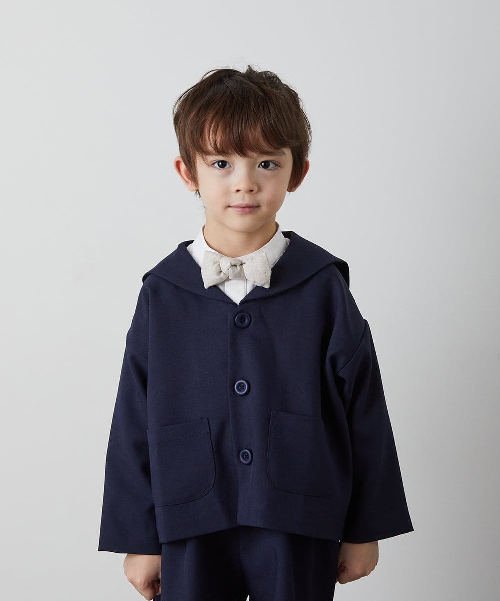 riziere｜リネン蝶ネクタイ(ボタン取り外しシャツ対応) | Rakuten