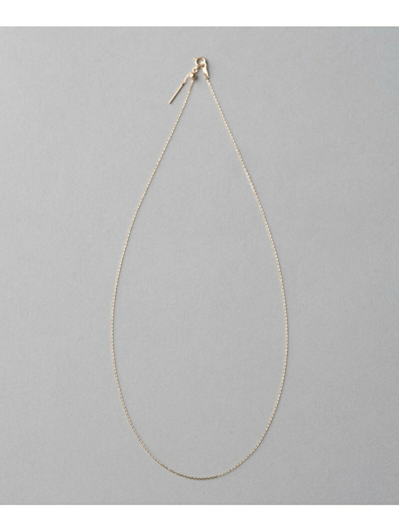 ete｜K18YG ミラーカットチェーン ネックレス | Rakuten Fashion(楽天