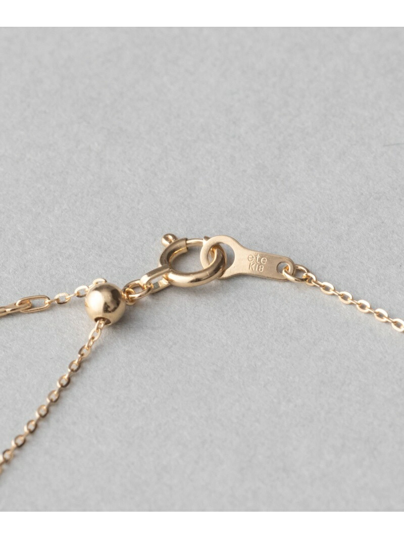 ete｜K18YG ミラーカットチェーン ネックレス | Rakuten Fashion(楽天