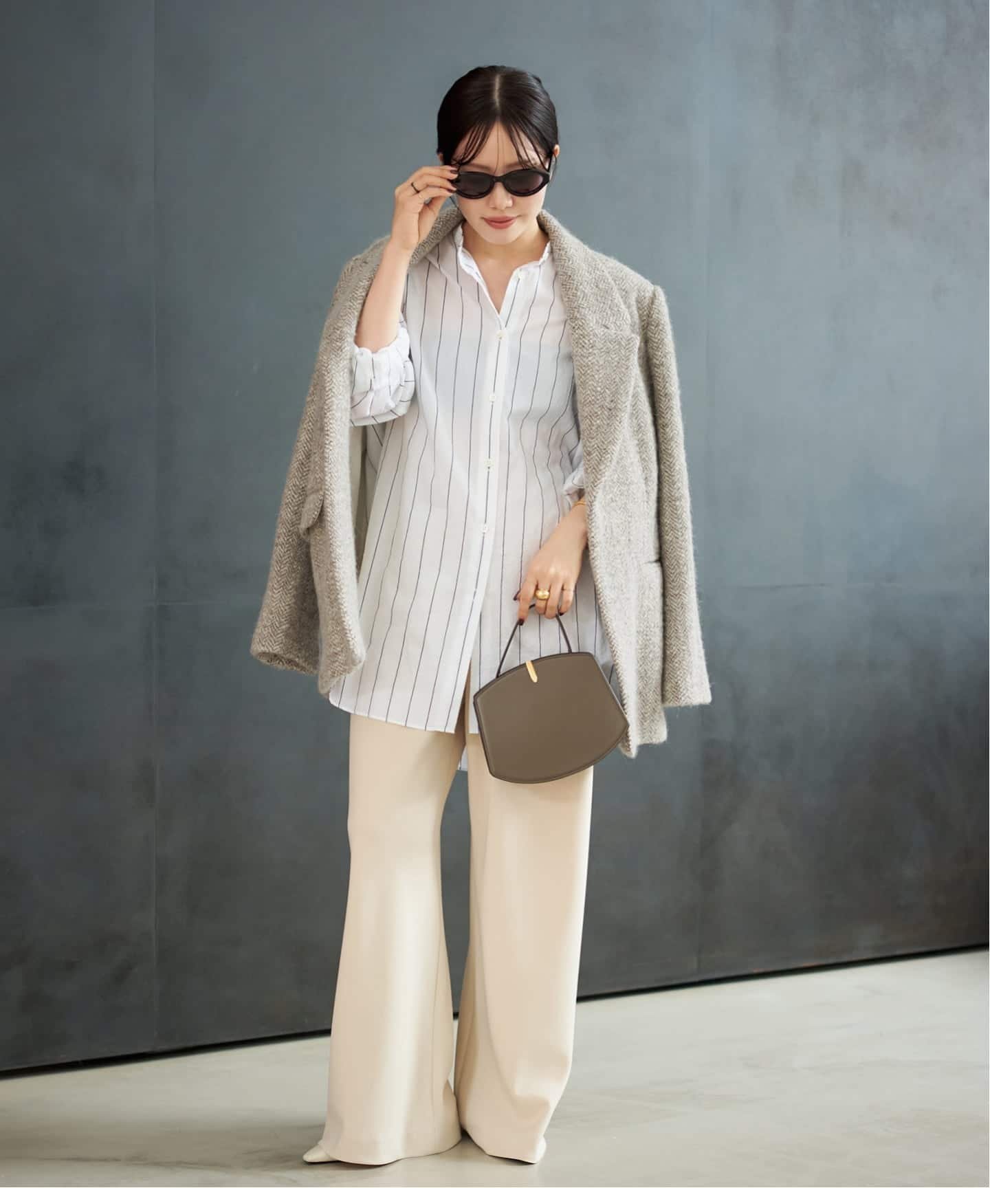 plage｜R'IAM ヘリンボンコートジャケット | Rakuten Fashion(楽天