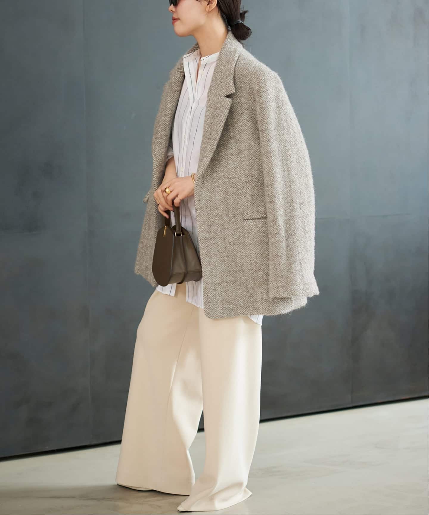 plage｜R'IAM ヘリンボンコートジャケット | Rakuten Fashion(楽天