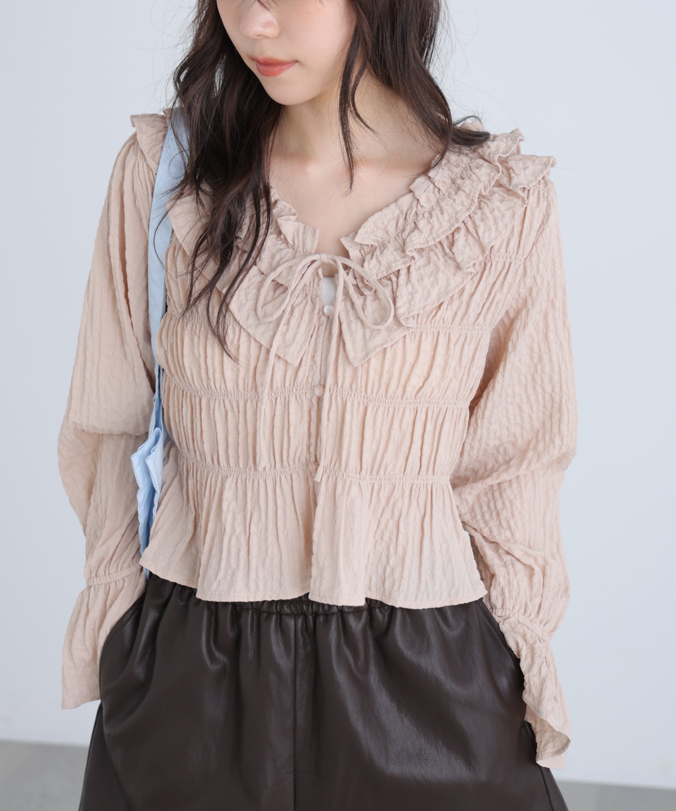 FREE'S MART｜アソート前後2wayフリルブラウス | Rakuten Fashion(楽天