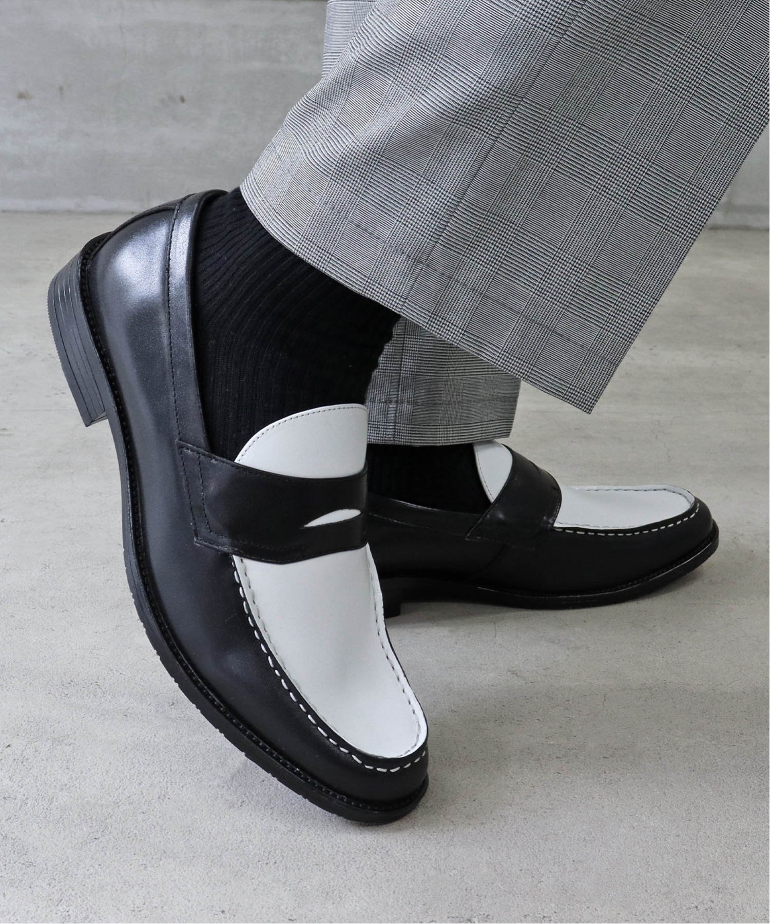 SFW｜【本革】メンズ ビジネス オフィスカジュアル コインローファー