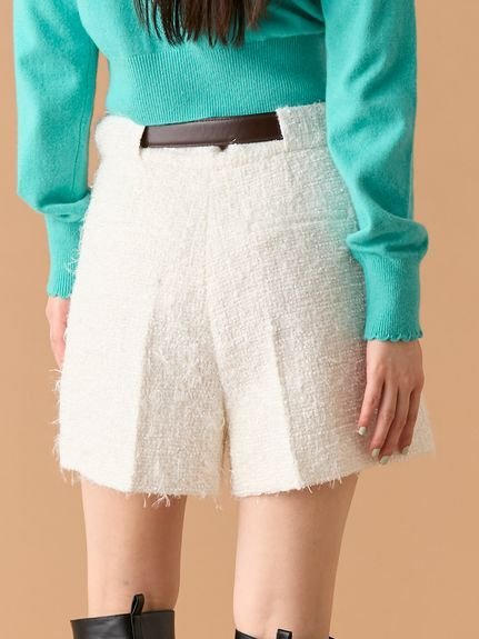 LILY BROWN｜ベルト付きショートパンツ | Rakuten Fashion(楽天