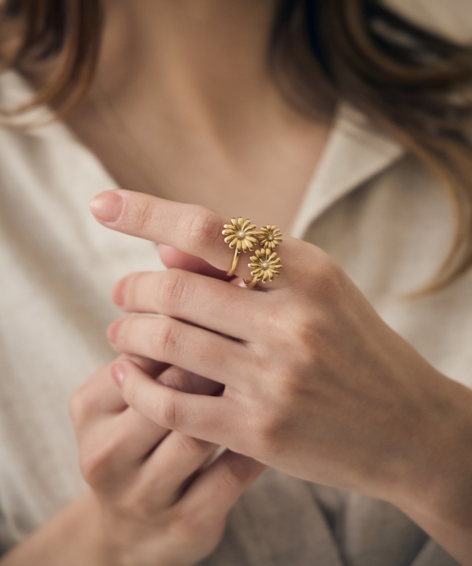 ete｜[マーガレット] パール リング | Rakuten Fashion(楽天