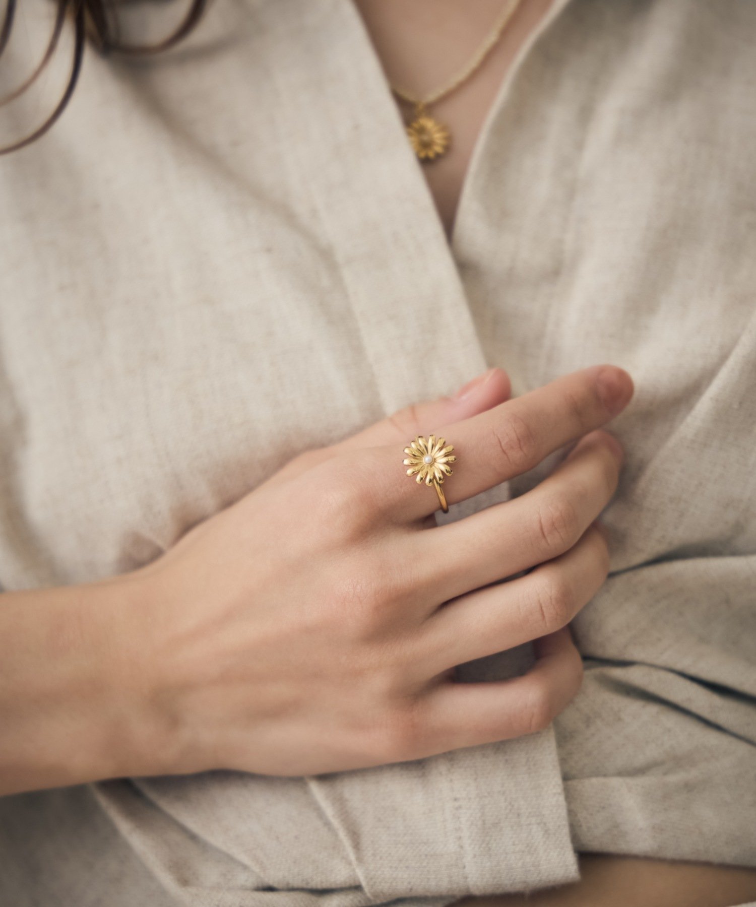 ete｜[マーガレット] パール リング | Rakuten Fashion(楽天