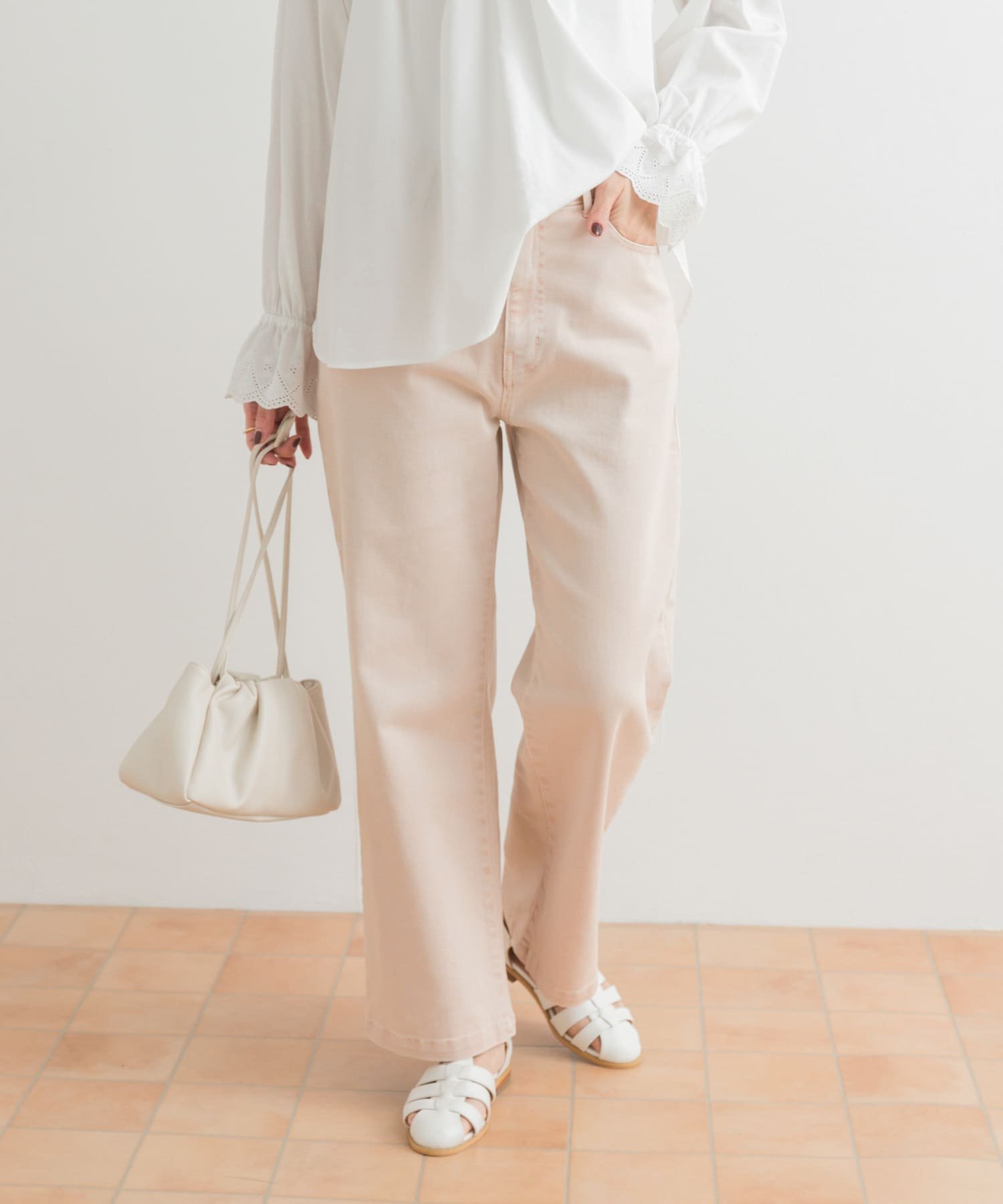 URBAN RESEARCH DOORS｜製品染めカラーパンツ | Rakuten Fashion(楽天