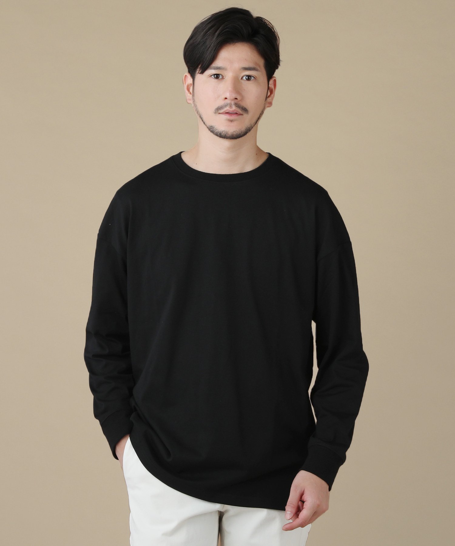 THE CASUAL｜コットンポリエステル長袖カットソー | Rakuten Fashion
