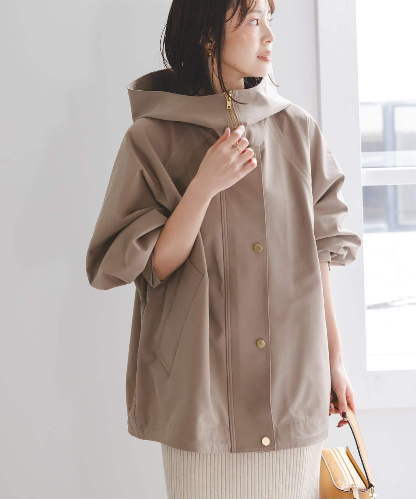 NOBLE｜《追加》ハイツイストダブルクロスフーディブルゾン | Rakuten