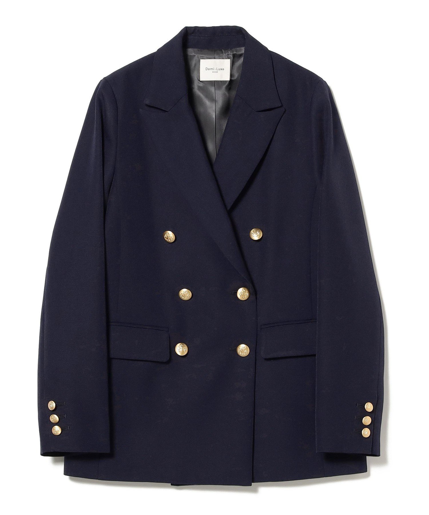 Demi-Luxe BEAMS｜【ロングセラー】ドライギャバジン 6ボタン ダブル