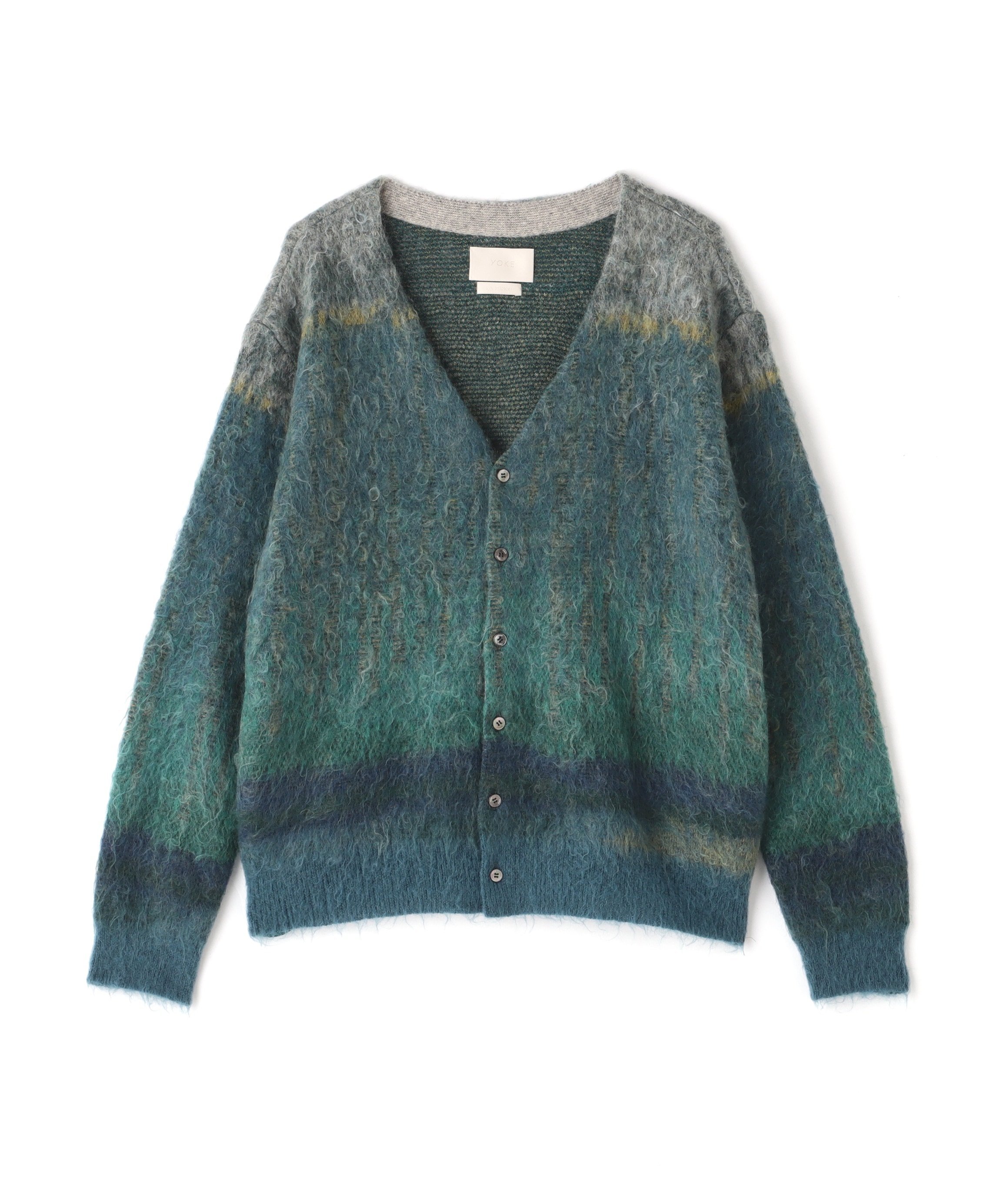 GARDEN TOKYO｜YOKE/ヨーク/KID MOHAIR WOOL BRUSHED TREE JAQUARD