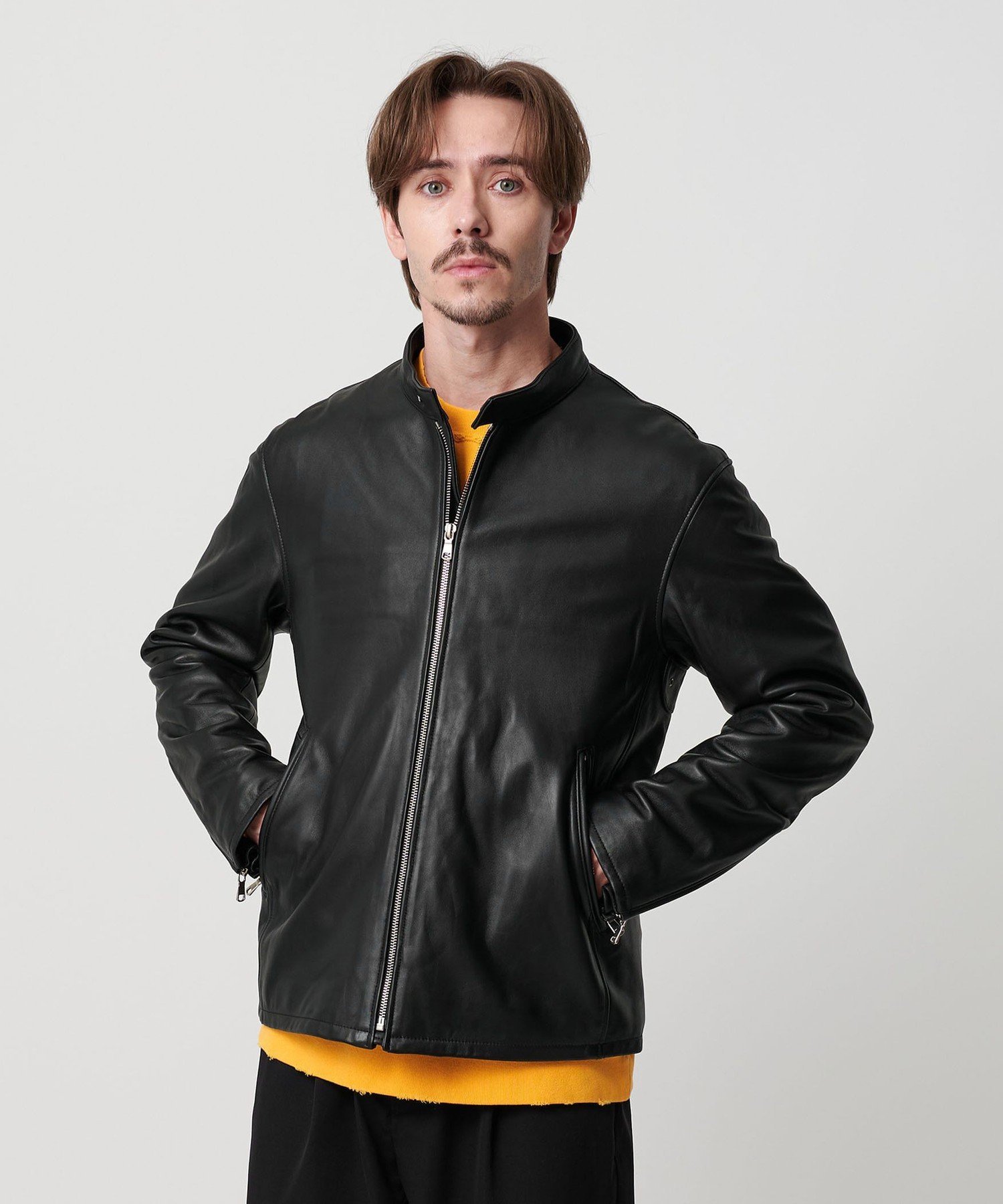 BEAUTY&YOUTH UNITED ARROWS｜シープレザー シングル ライダース