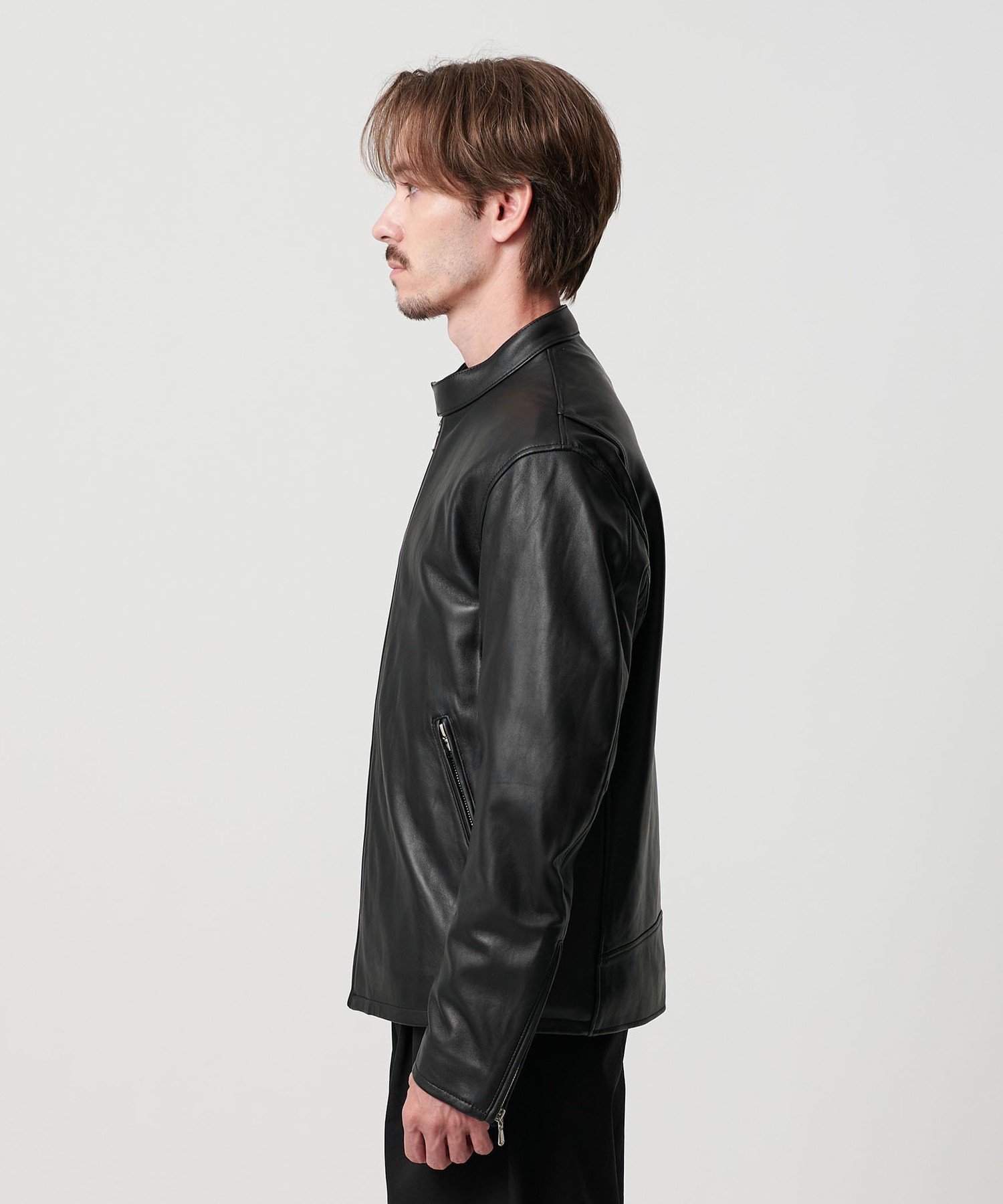 BEAUTY&YOUTH UNITED ARROWS｜シープレザー シングル ライダース