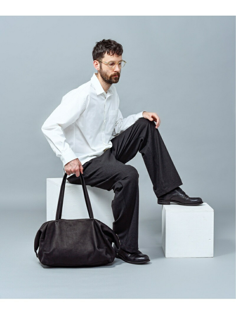 MR.OLIVE｜ウォータープルーフ ウォッシャブルレザー/ドレープ