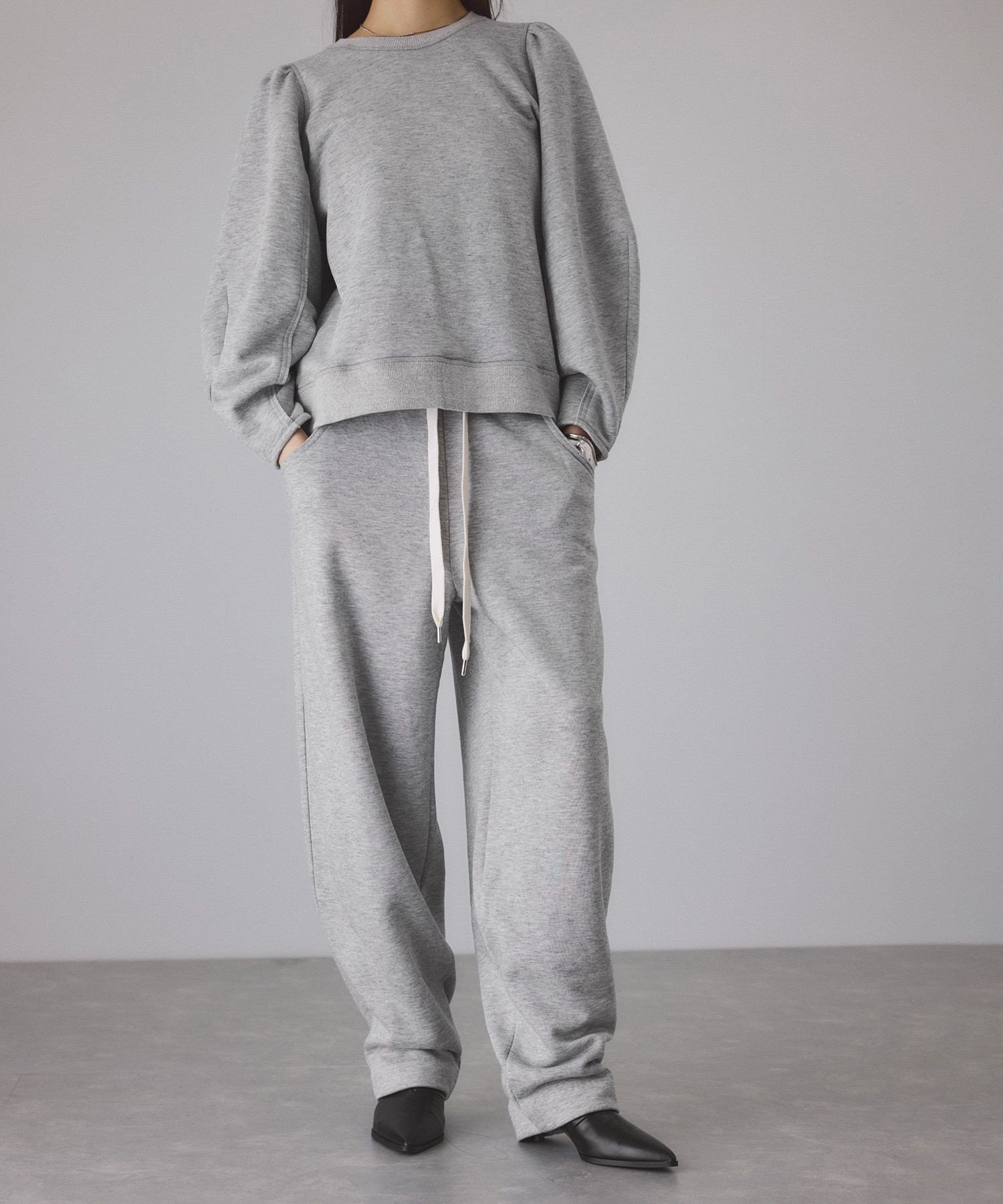 ADAM ET ROPE'｜ウールミックスコクーンイージーパンツ | Rakuten