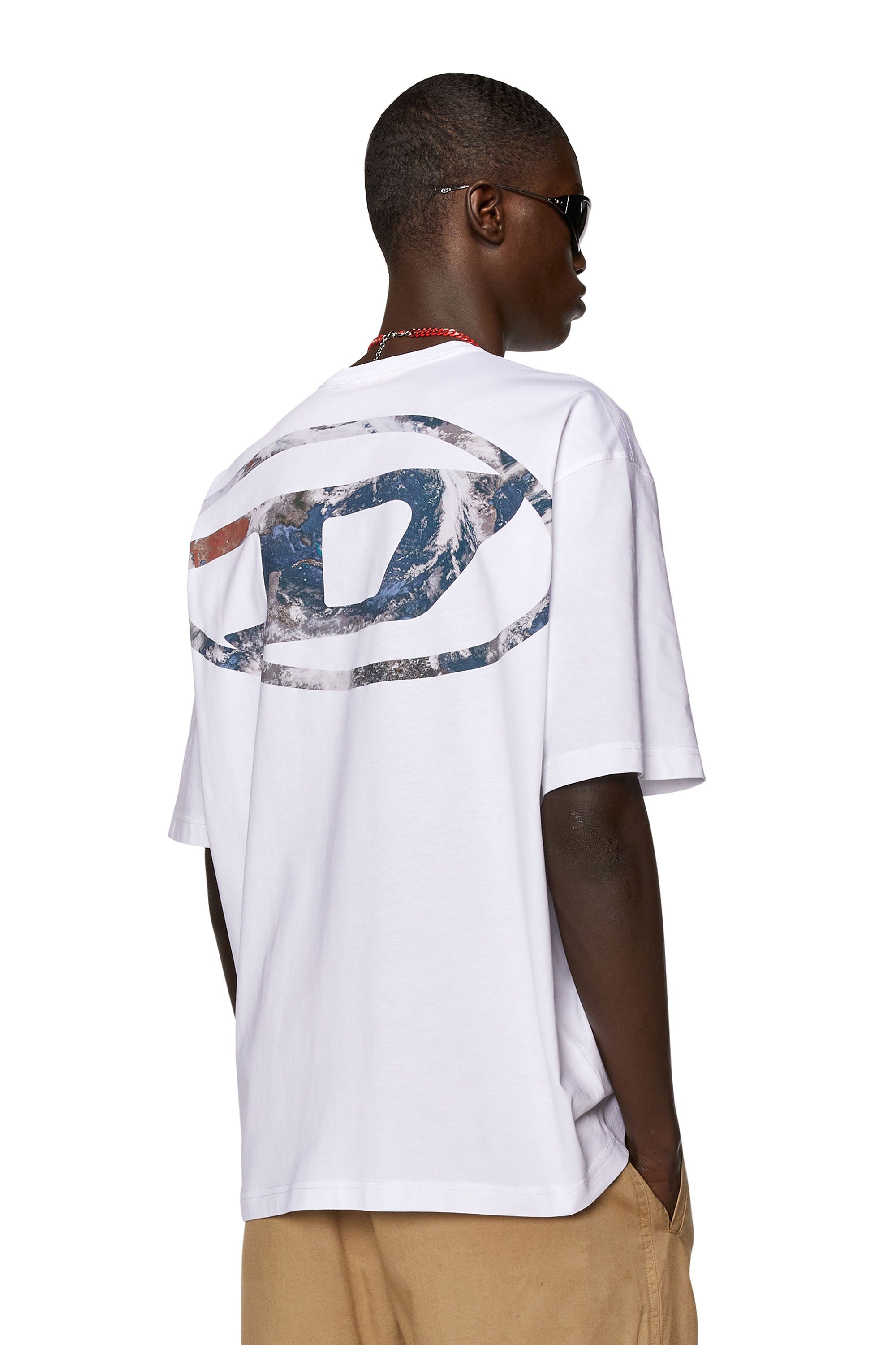 DIESEL｜メンズ Tシャツ ロゴ オーバルD | Rakuten Fashion(楽天