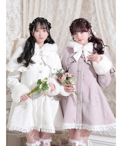 NOEMIE｜ケープフリルドーリーフレアコート | Rakuten Fashion(楽天