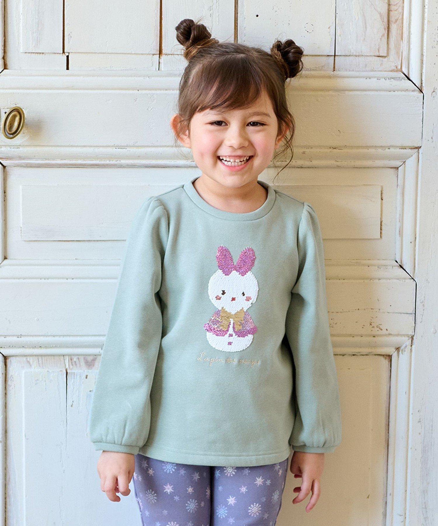 ANY｜裏シャギーミラクルスパンコールトレーナー | Rakuten Fashion