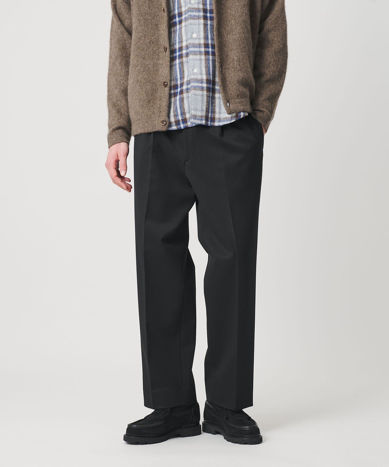 BEAUTY&YOUTH UNITED ARROWS｜尾州 TR テーパード パンツ NO.9 裏起毛