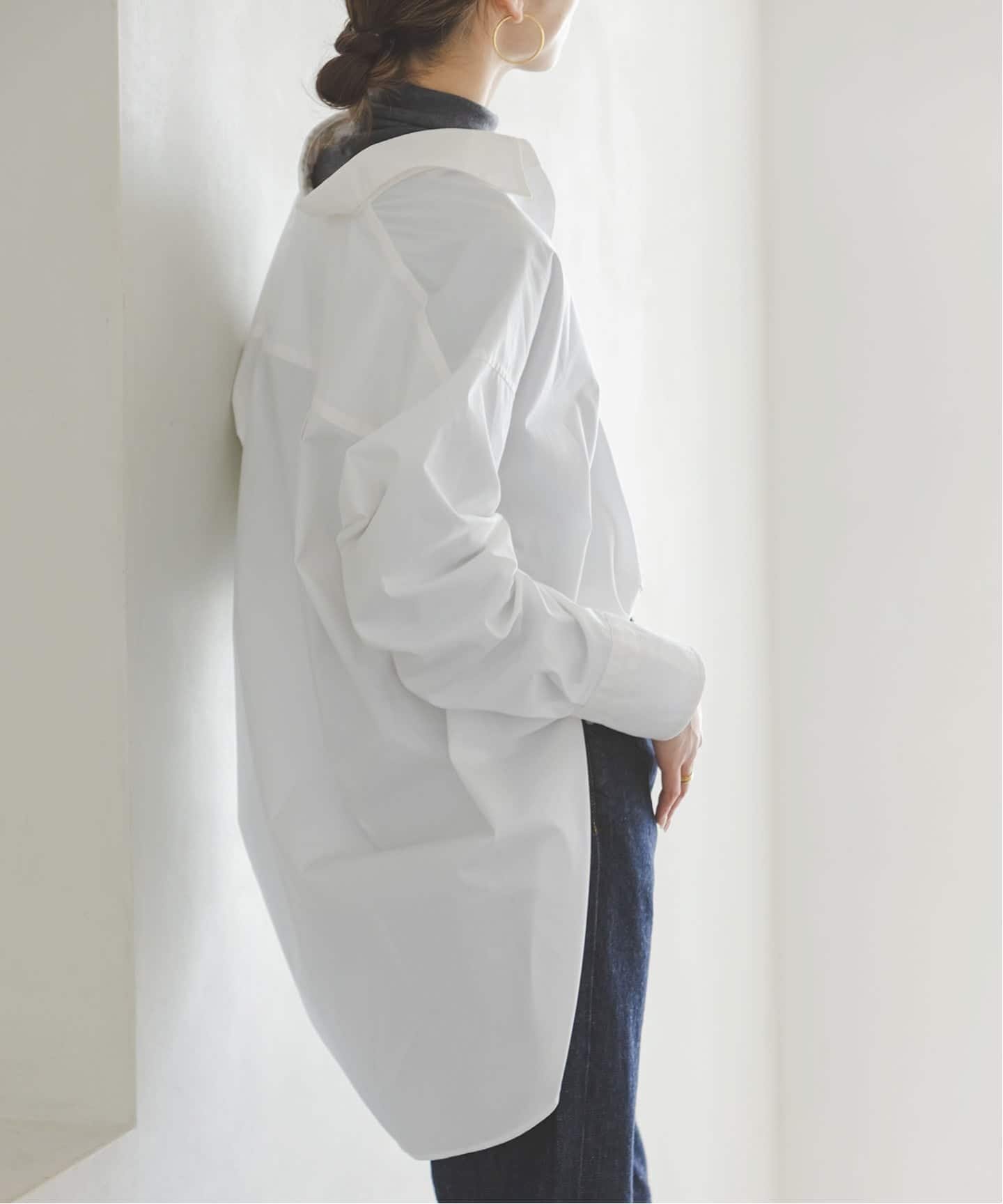 NOBLE｜イージーケアコットンスキッパーシャツ | Rakuten Fashion(楽天