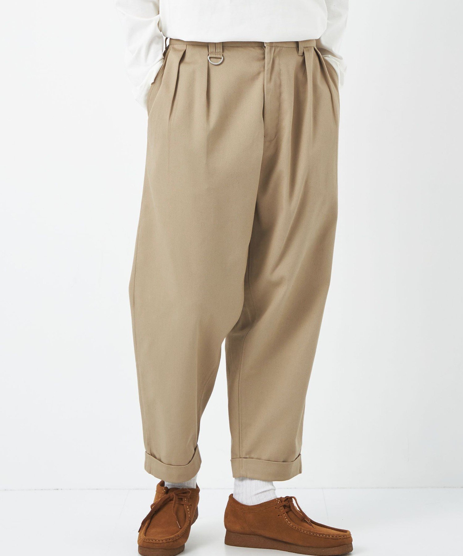 に*。様 chimalala ベージュ チノパン 32 別注 に*。様 chimalala