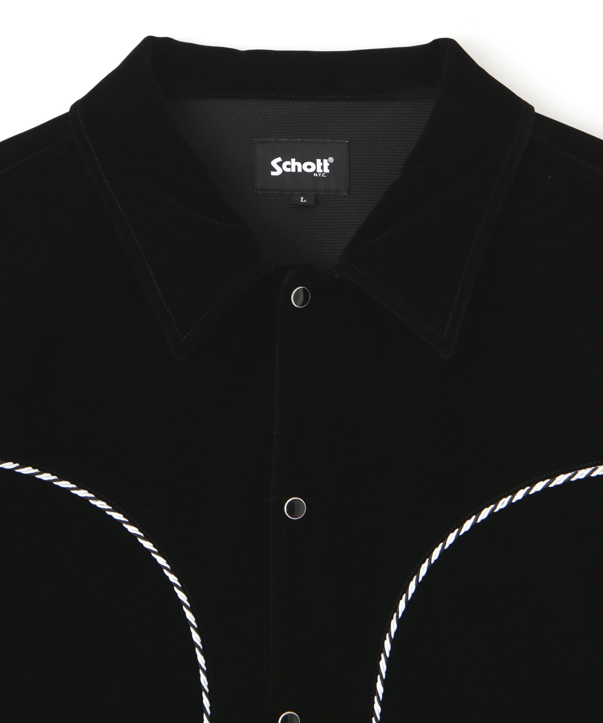 Schott｜VELOR WESTERN JACKET/ベロアウエスタンジャケット | Rakuten