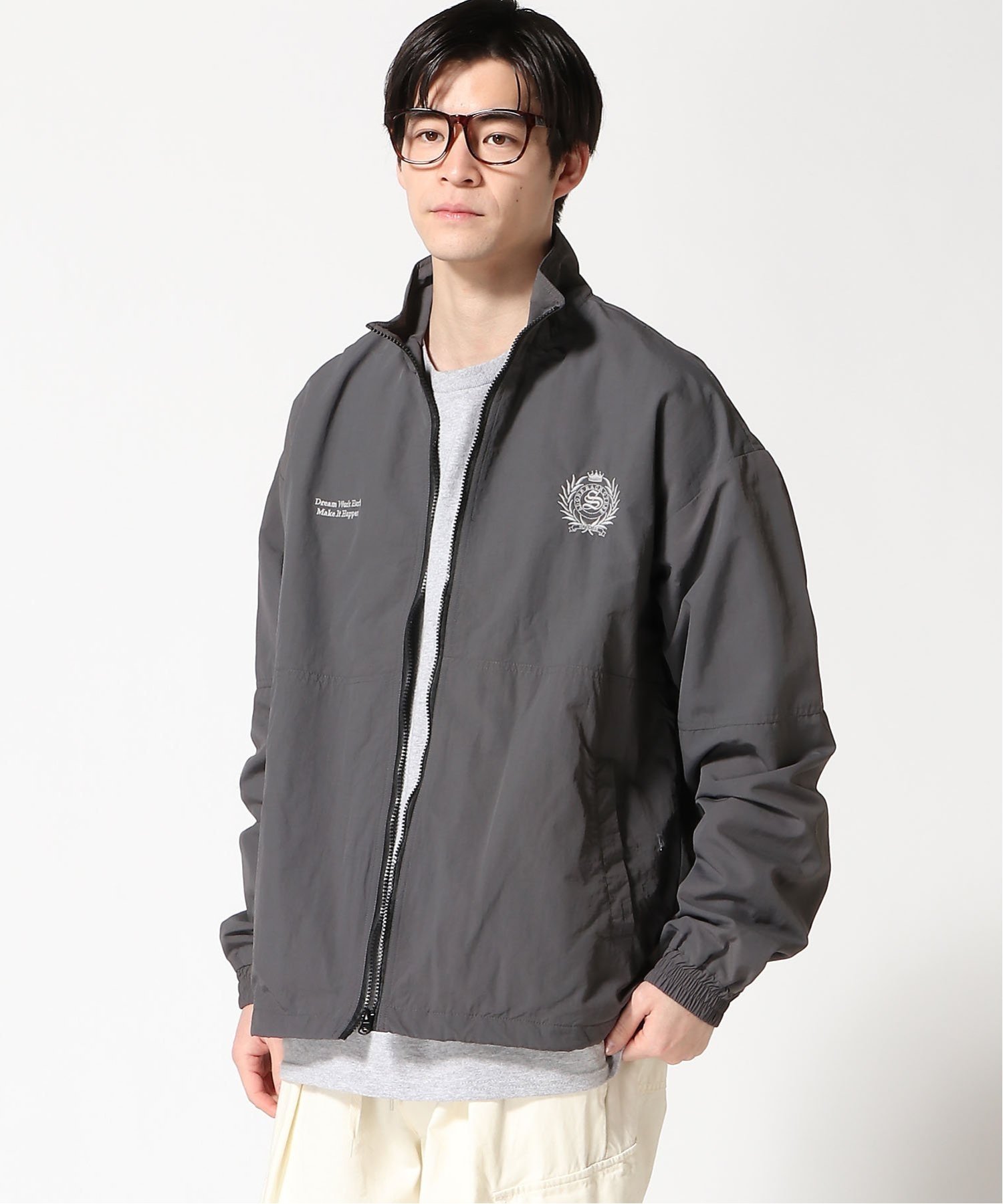 SITRY｜SITRY ナイロンジャケット トラックジャケット ブルゾン別注