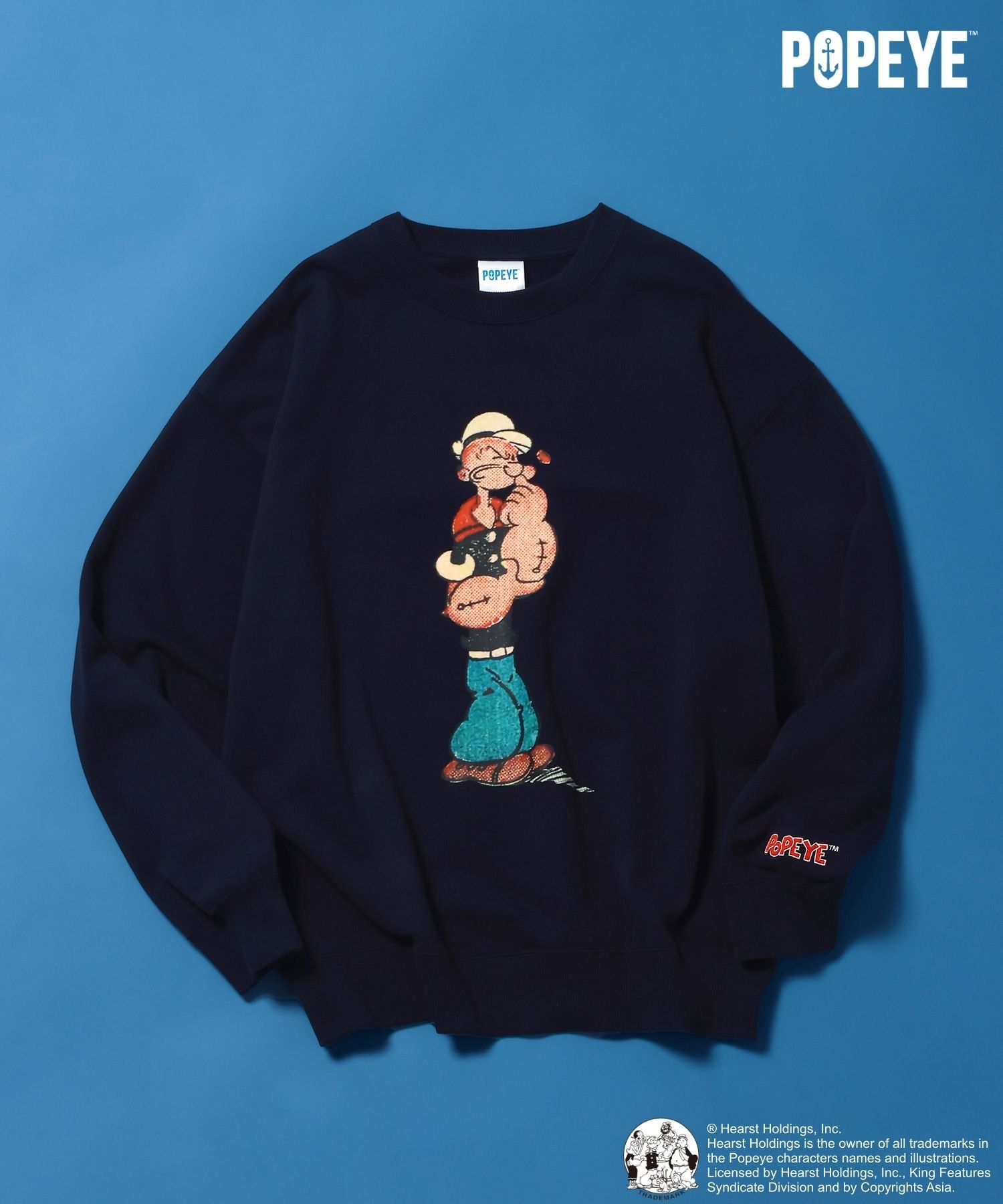niko and ｜【POPEYE(TM)】CHARACTER PRINT SWEATSHIRT | Rakuten