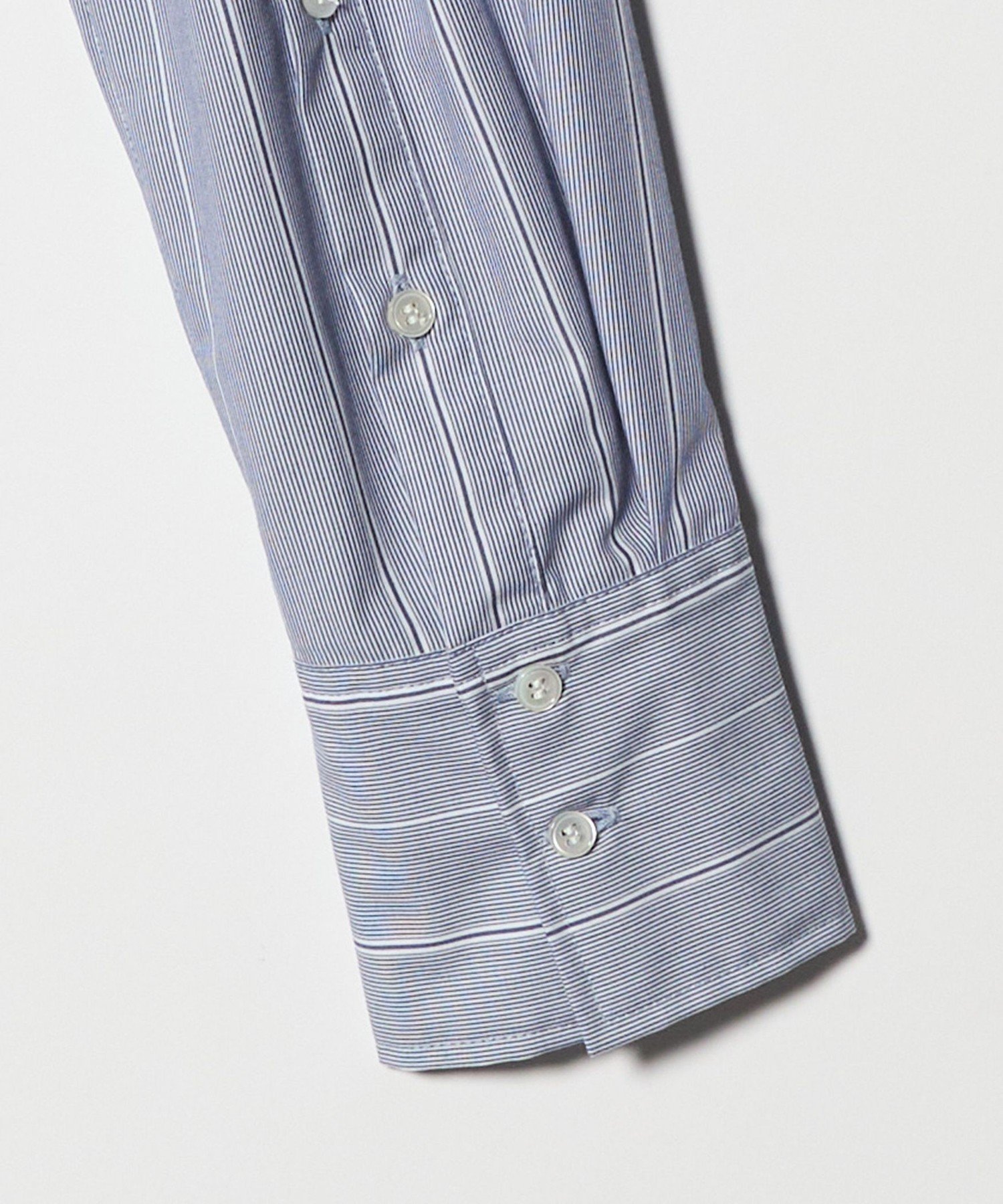 ＜ATTISESSION＞コットン ストライプ スリム シャツ ATTISESSION＞コットン ストライプ スリム シャツ