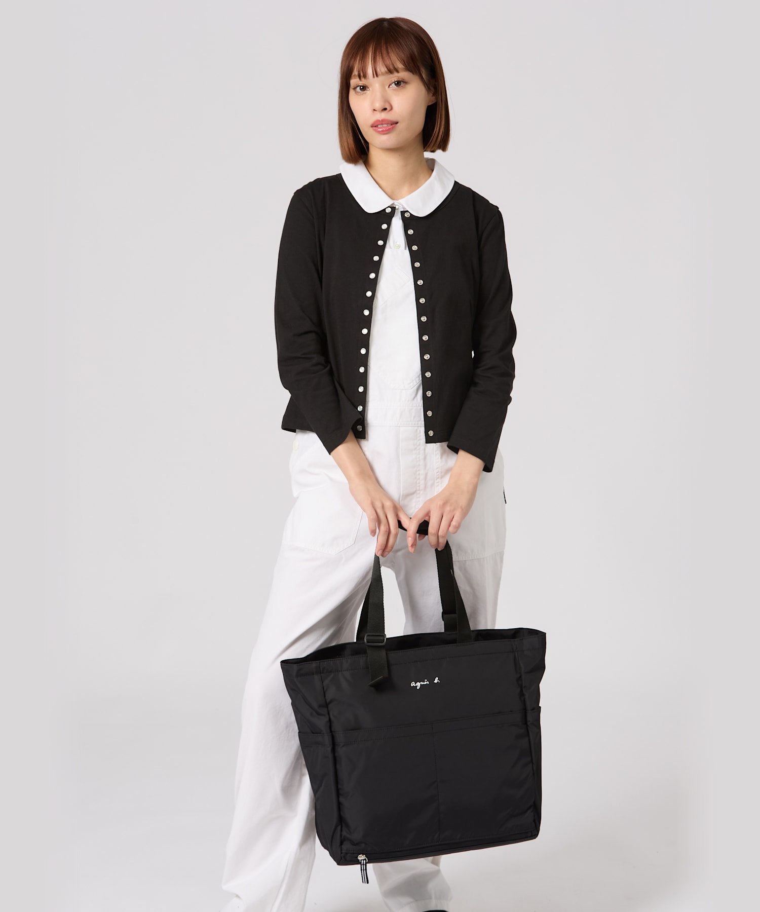 agnes b.｜ロゴ ペアレンツバッグ マザーズバッグ | Rakuten Fashion