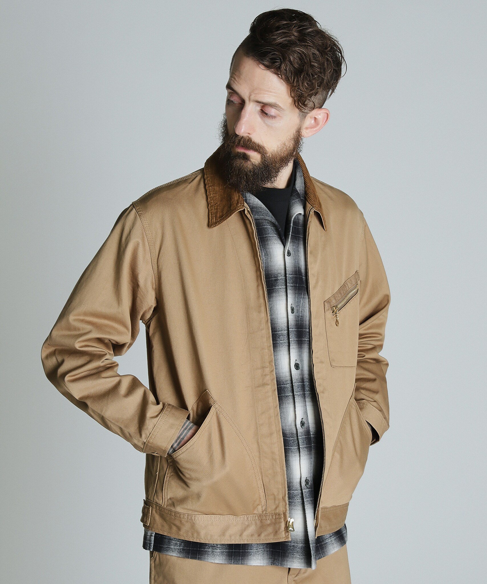 Schott｜CHINO WORK JACKET/チノ ワークジャケット | Rakuten Fashion