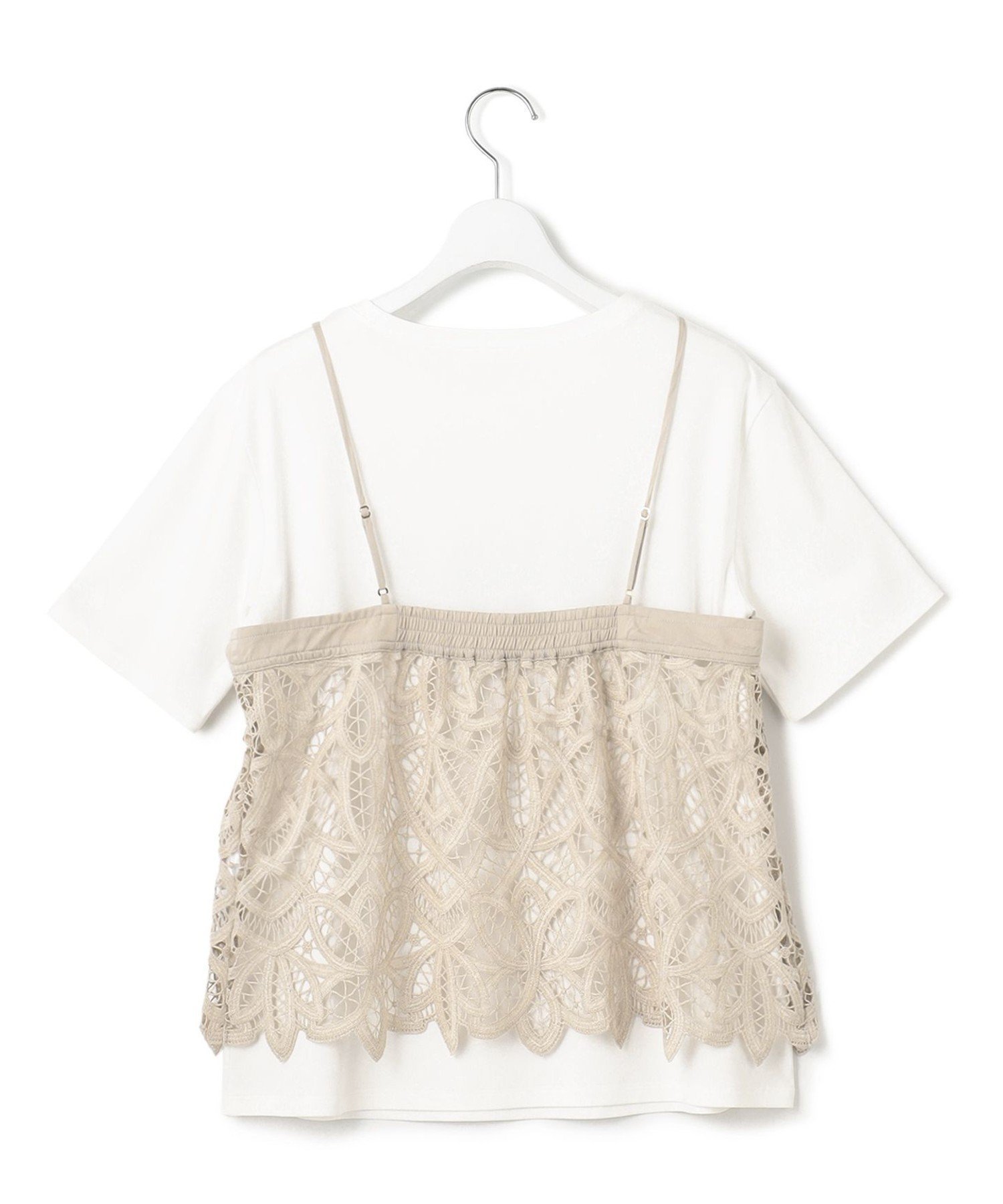 23区｜【好評につき新色追加/汗じみ防止】エンブロイダリージャージー