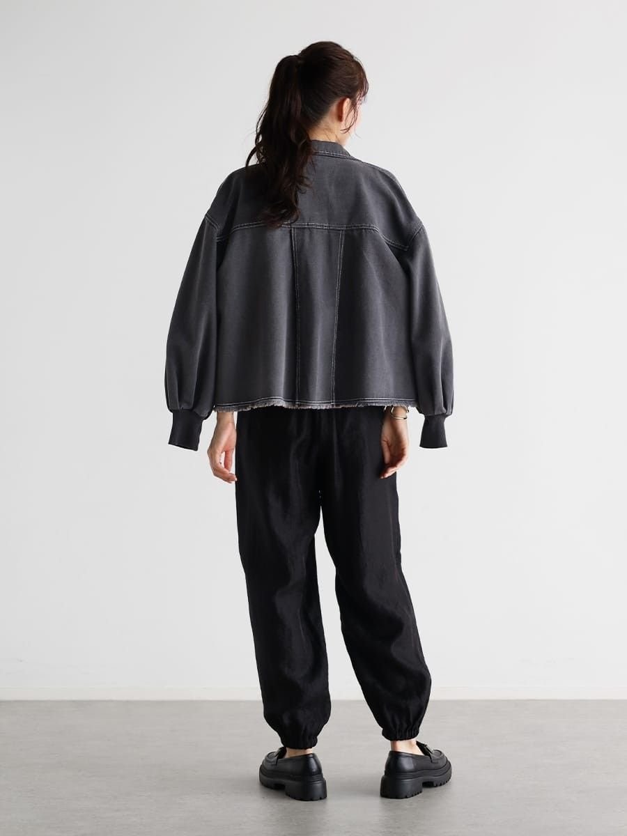 フロッグ】YAMADAYA Vin ボリュームスリーブデニムジャケット フロッグ