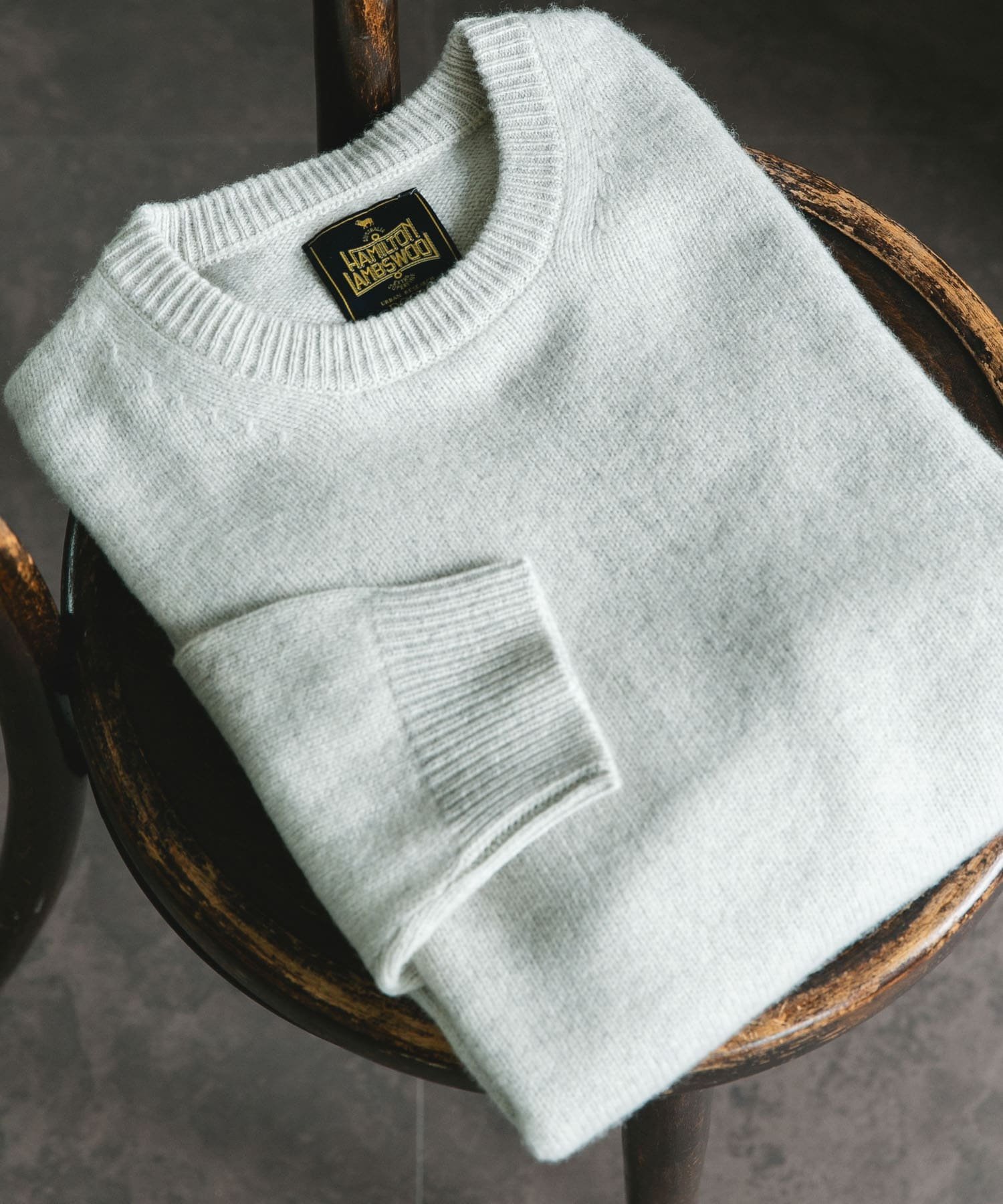 URBAN RESEARCH DOORS｜ハミルトンウールクルーネックニット | Rakuten