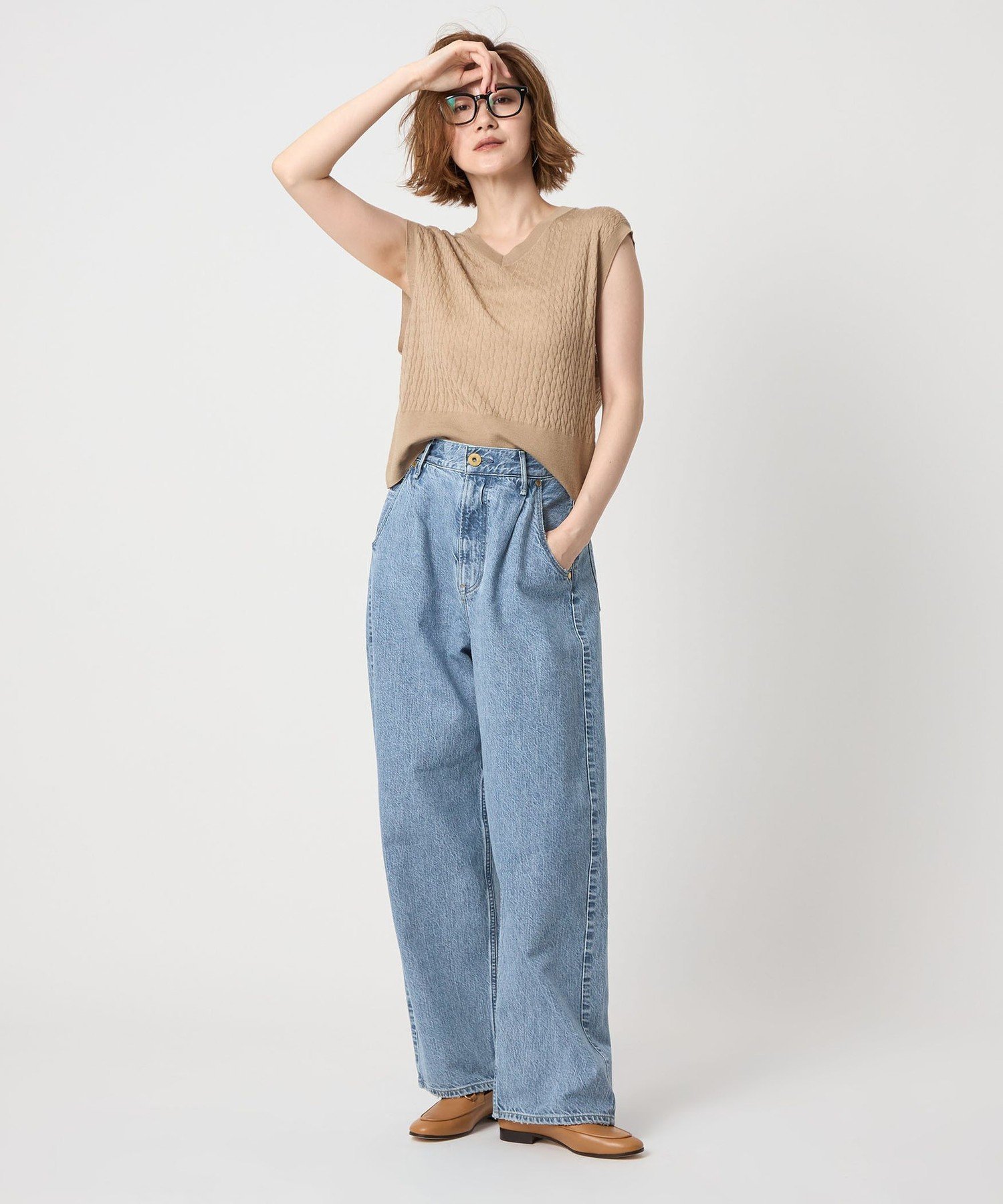 <upper hights for conte>デニムジャケット 中古・古着通販】upper hights (アッパーハイツ) Conte (コンテ) 別注