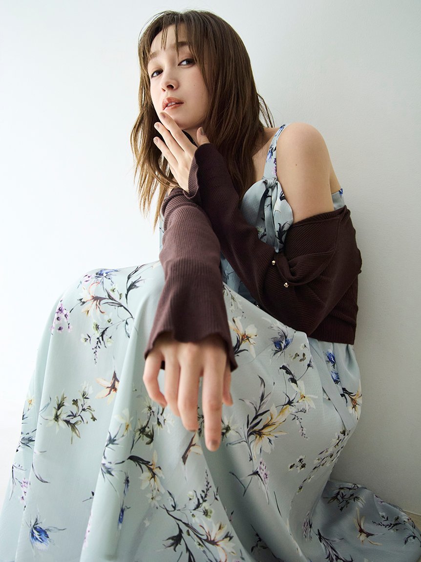 FRAY I.D｜【限定カラー・00サイズ】リボンディテールフローラル