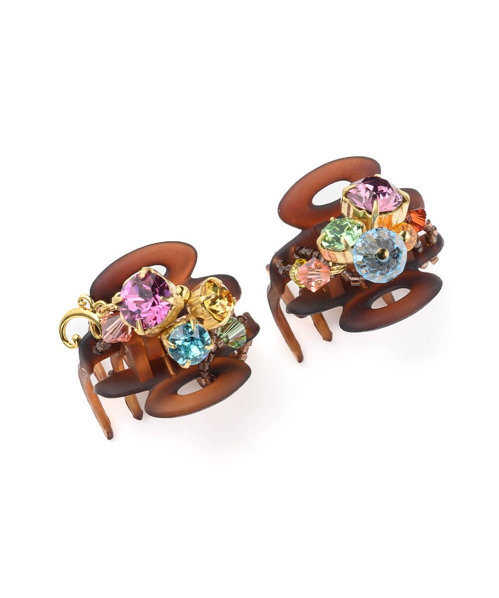 Complex Biz｜シャイニーストーン ホイップクリップ2個セット