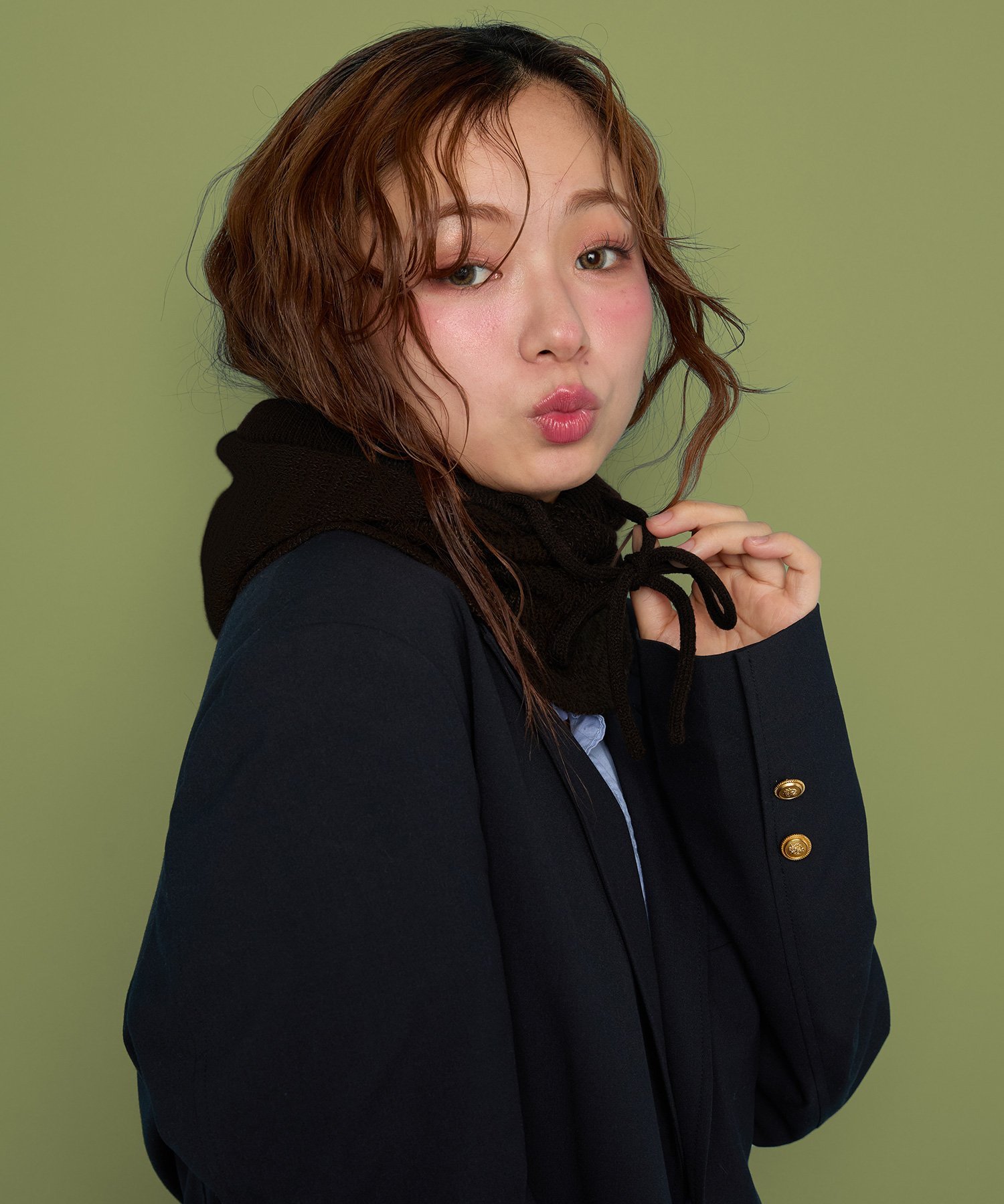 cross marche｜【Yoki】ニットフードバラクラバ | Rakuten Fashion