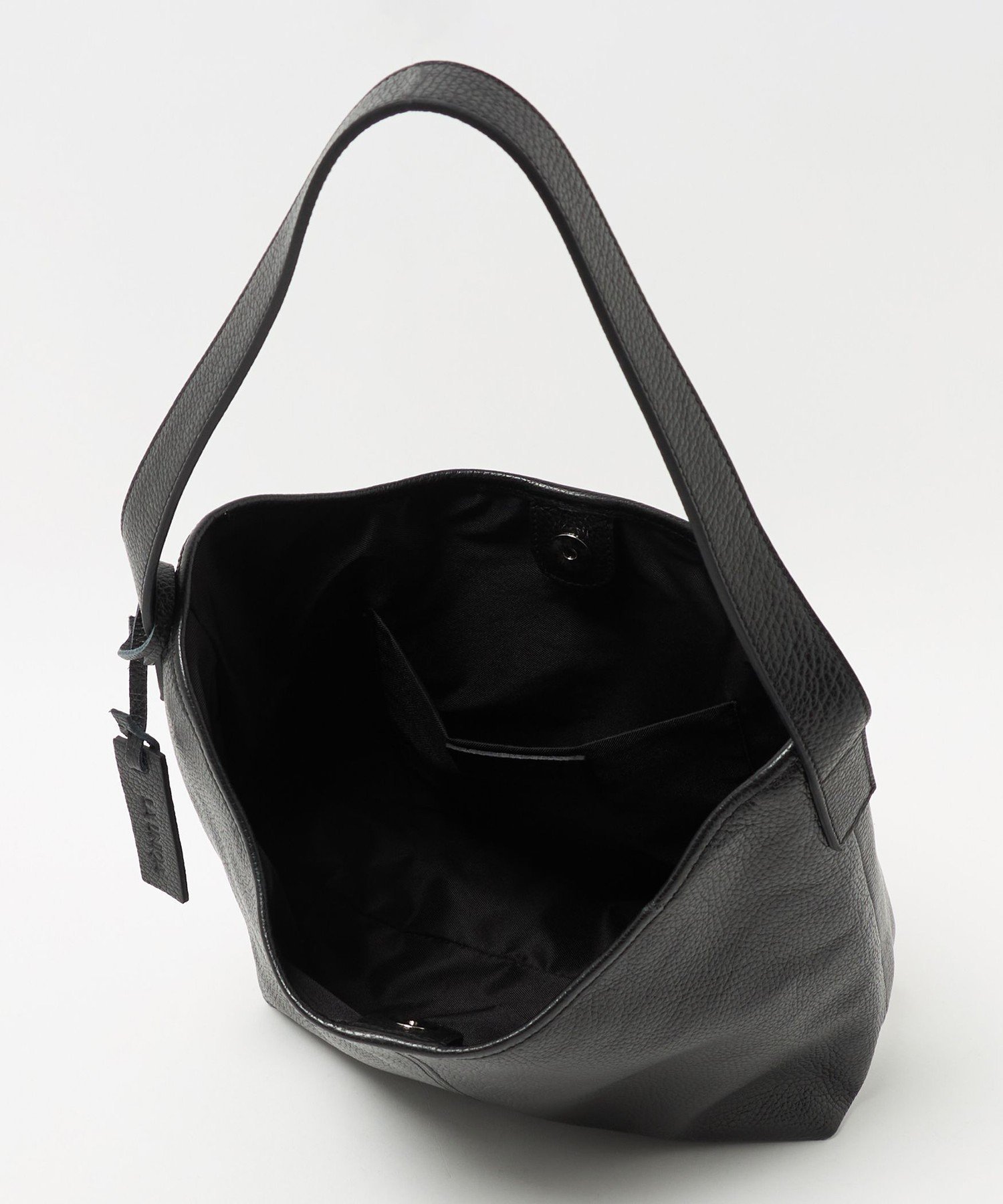 極美品✨BEAUTY&YOUTH LAUNIQA　レザー トートバッグ ブラック BEAUTY&YOUTH UNITED ARROWS ＜LA UNIQA＞レザー トート バッグ