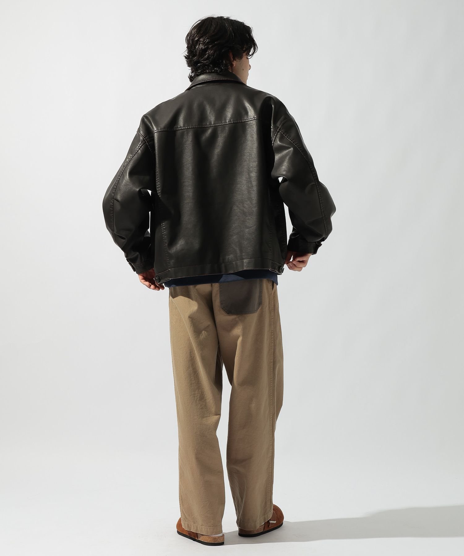 niko and ｜レザーショートブルゾン | Rakuten Fashion(楽天