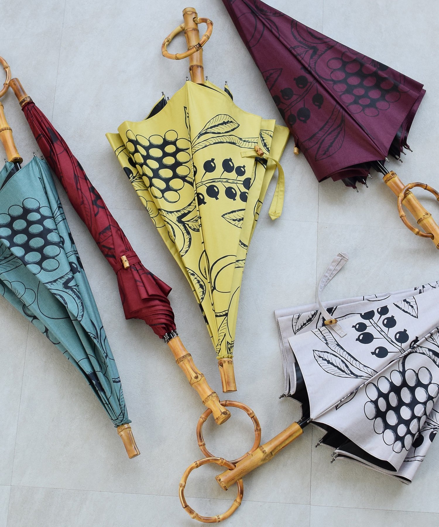 utatane｜utatane*Kuovi 100%完全遮光日傘 47cmスライドショート長傘