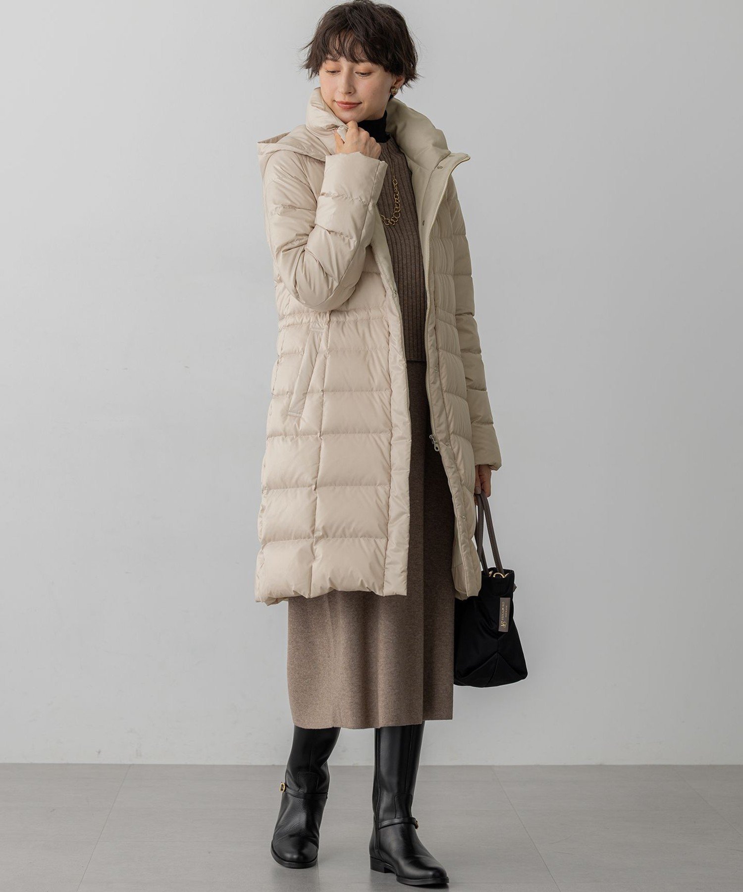 23区｜【VERY掲載/新色追加】シレータフタ ロング ダウンコート