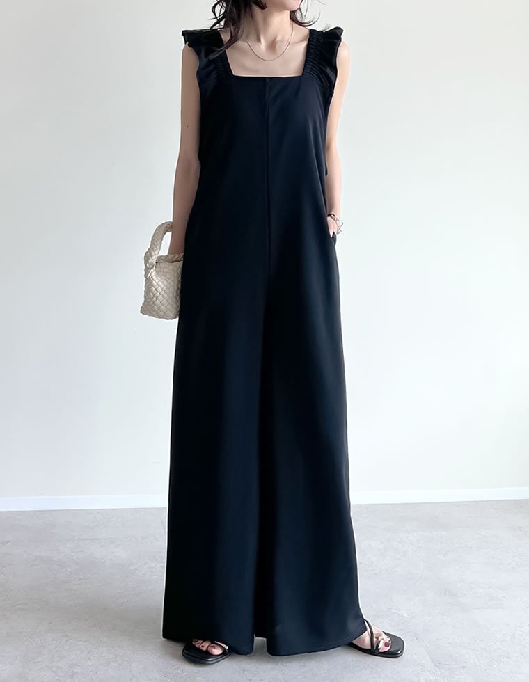 aimoha｜【Jasmine】ノースリーブジャンプスーツ | Rakuten Fashion