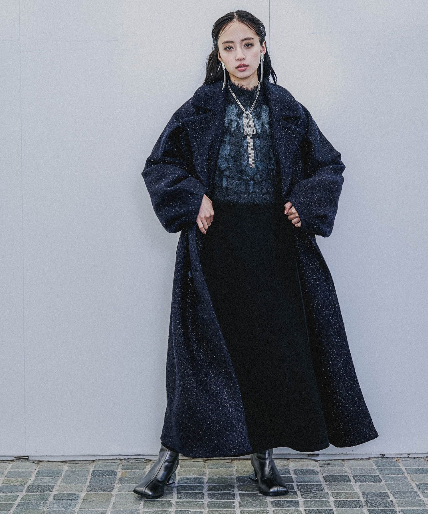 HARE｜コクーンスリーブラメロングコート | Rakuten Fashion(楽天