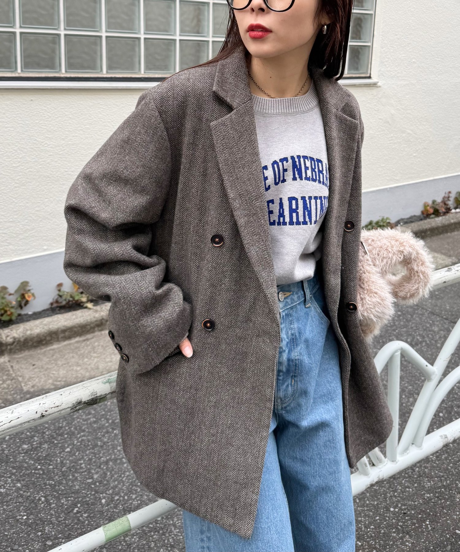 CIAOPANIC TYPY｜ツィードオーバージャケット | Rakuten Fashion(楽天